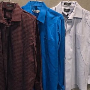 3 Dress Shirts Bundle